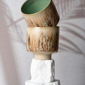 Mokje op hoge poot, groen
